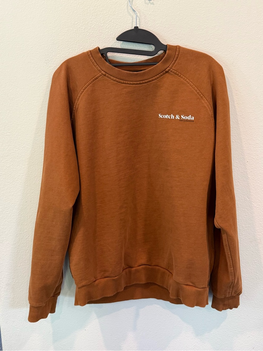 Scotch & Soda Amsterdam Couture Sweatshirt Women’s L Organic Cotton Crewneck